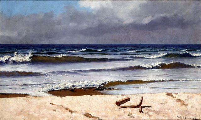 Coast at Połąga by Stanisław Witkiewicz