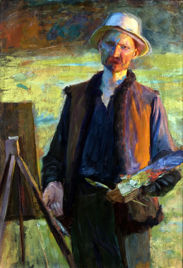 Self-Portrait by Leon Wyczółkowski