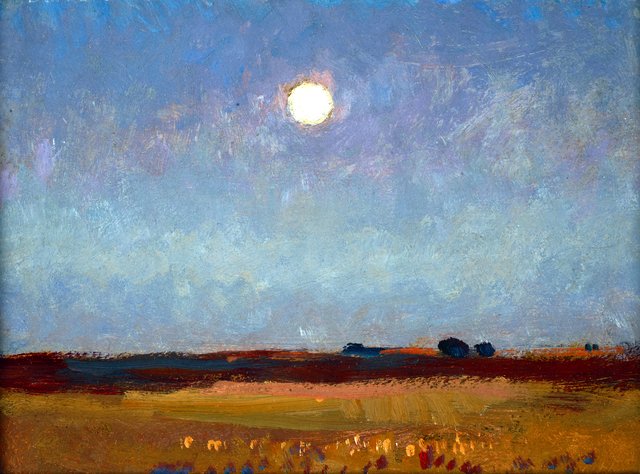Moonlit Night by Jan Stanisławski
