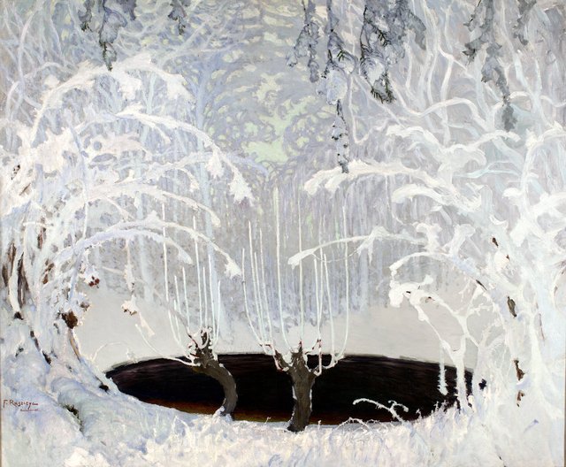 Winter Tale by Ferdynand Ruszczyc