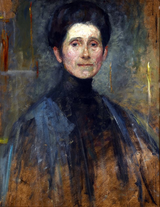 Self-Portrait by Olga Boznańska