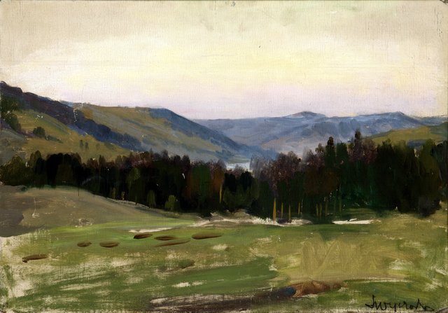 Highland Landscape by Leon Wyczółkowski