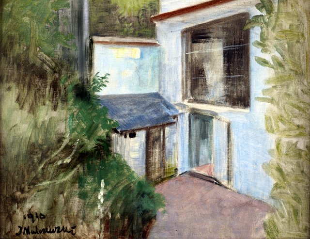 From One's Own Villa by Jacek Malczewski