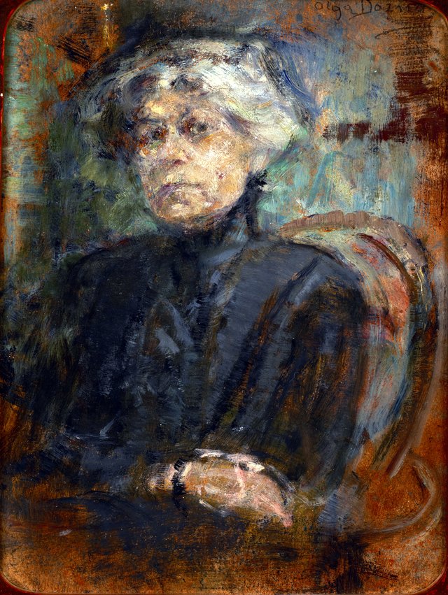 Portrait of Berta Dylion by Olga Boznańska