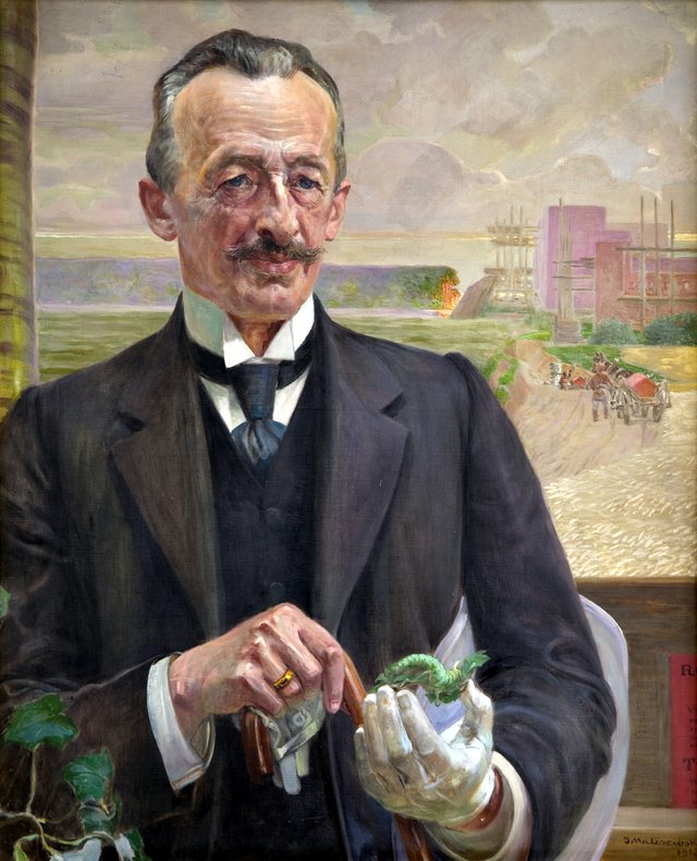 Portrait of Józef Sare, Vice-President of the City of Krakow by Jacek Malczewski