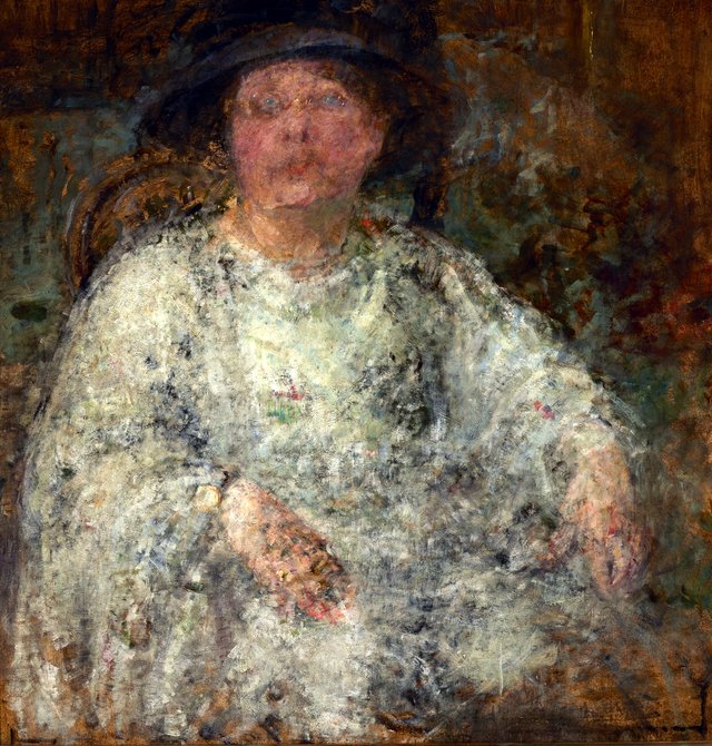 Portrait of a Lady with Glasses by Olga Boznańska