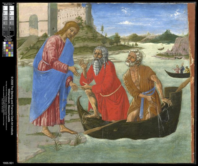 The Calling of Saints Peter and Andrew by Matteo di Giovanni