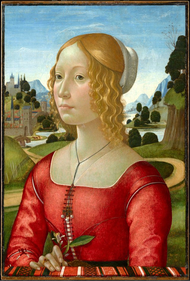 Portrait of a Lady by Domenico Ghirlandaio