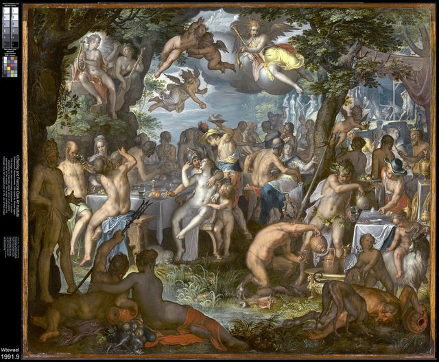 The Wedding of Peleus and Thetis by Joachim Wtewael