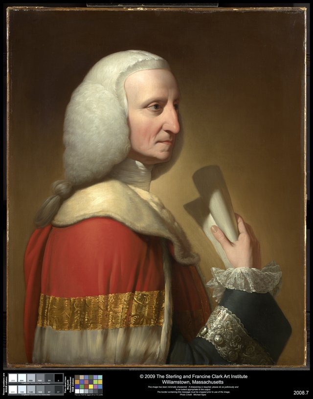 Portrait of George, First Lord Lyttelton by Benjamin West
