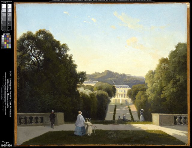 Saint-Cloud by Constant Troyon