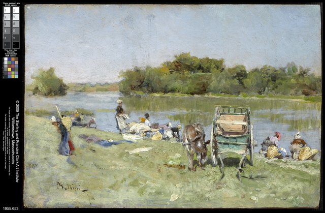 Washerwomen by Giovanni Boldini