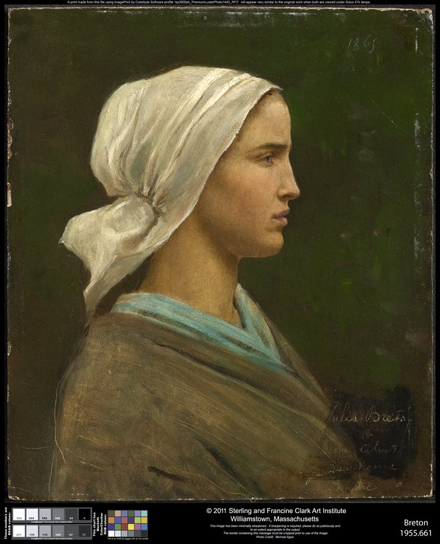 Jeanne Calvet by Jules Breton