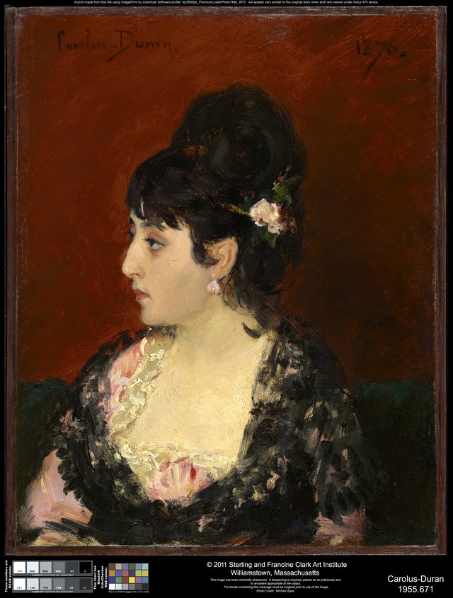 Spanish Woman (Portrait of Eva Gonzalès?) by Carolus-Duran