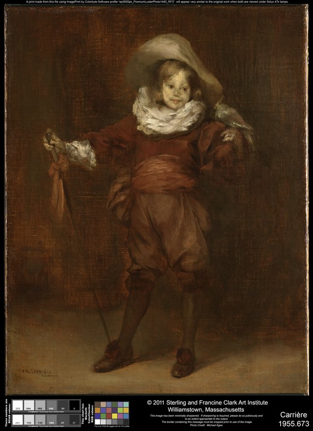 Little d'Artagnan by Eugène Carrière
