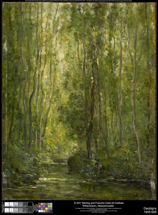 Woodland Scene by Charles-François Daubigny