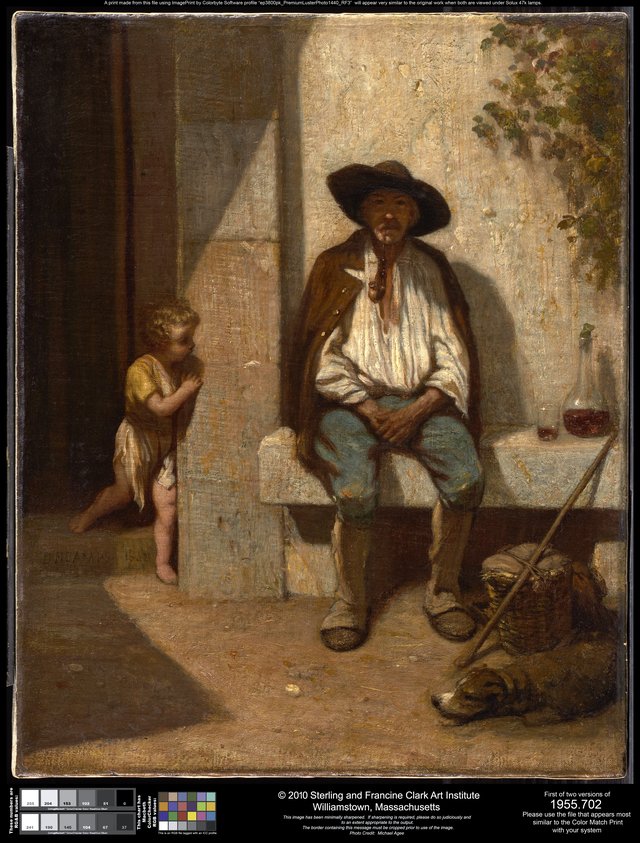 Italian Peasant by Alexandre-Gabriel Decamps