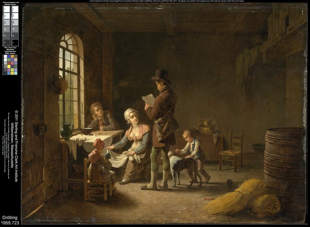 The Letter by Martin Drolling