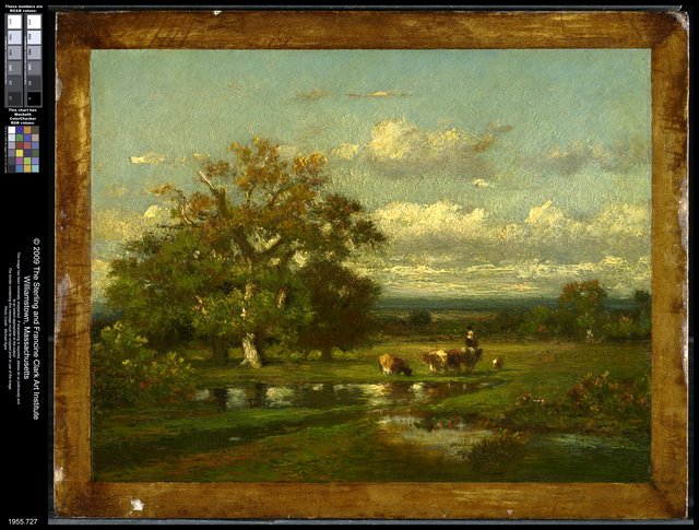 Landscape with Cattle by Jules Dupré