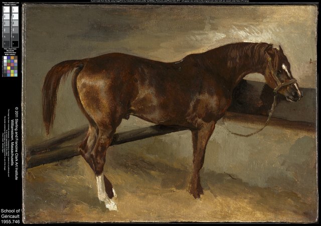 Dervish in His Stall by Théodore Géricault