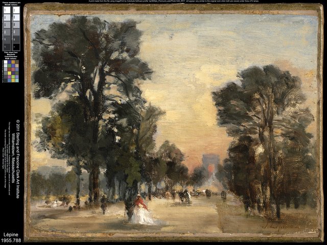 Les Champs-Elysées by Stanislas Lépine