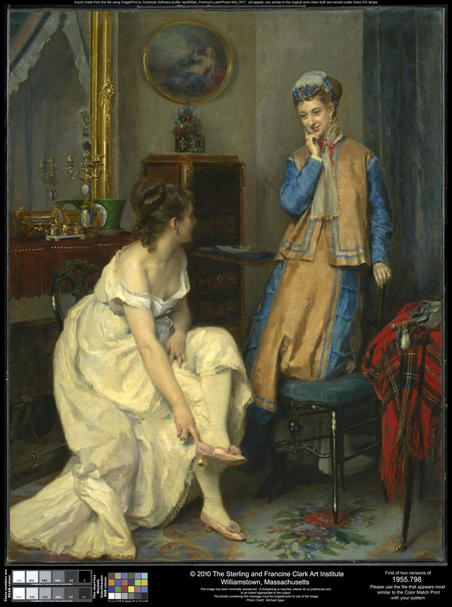 Confidences by Raimundo de Madrazo y Garreta