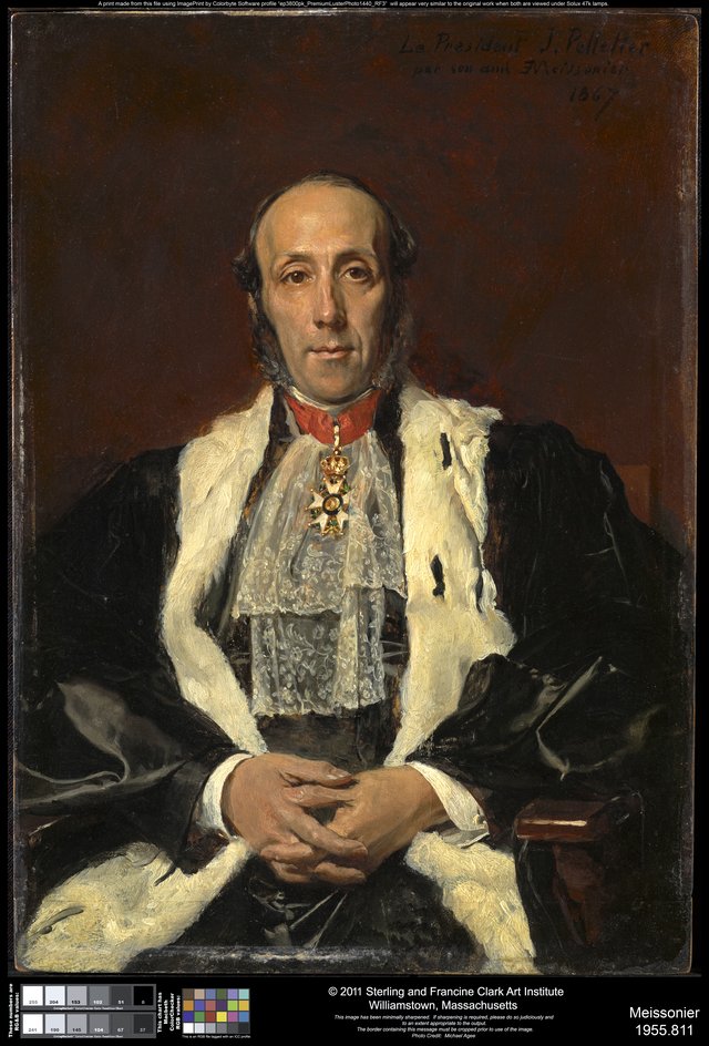 Jules Pelletier by Jean-Louis-Ernest Meissonier