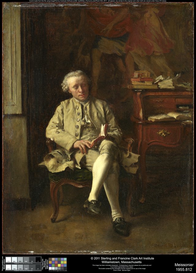 Man Reading by Jean-Louis-Ernest Meissonier