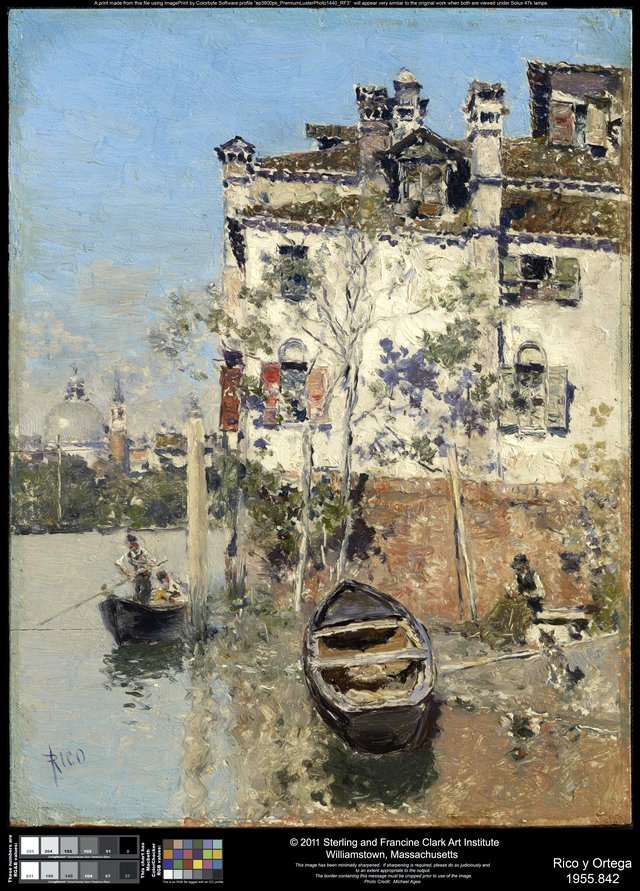 Venice, House on the Canal by Martín Rico