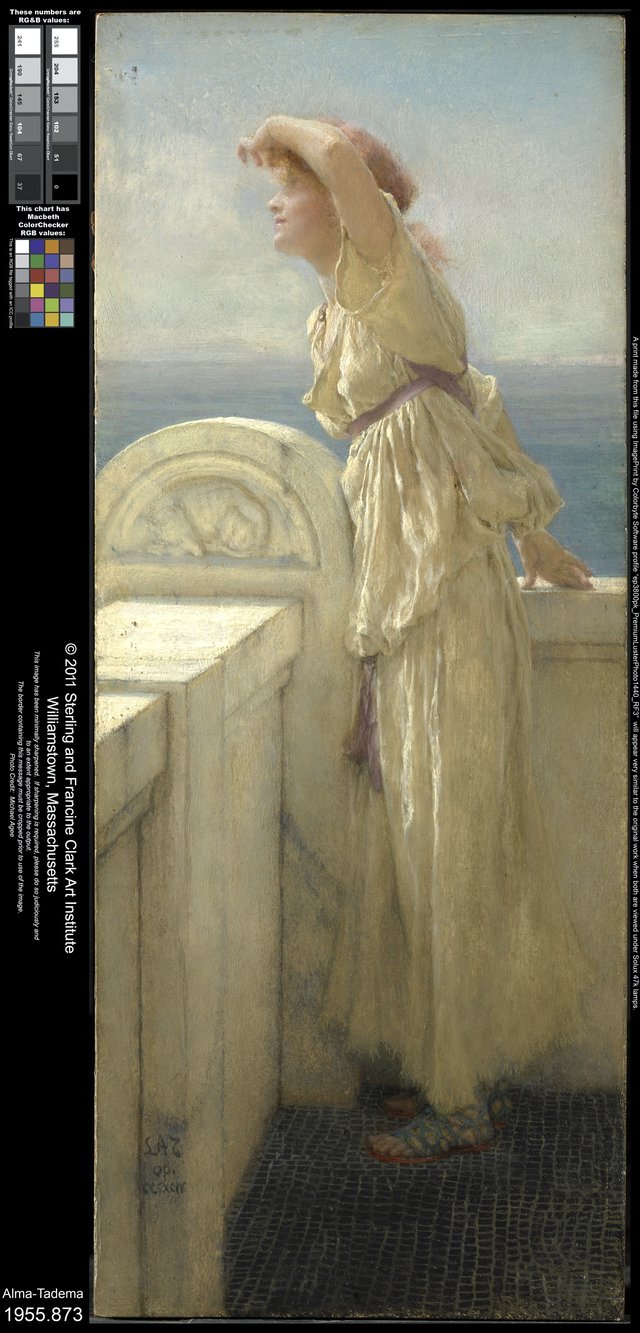 Hopeful by Lawrence Alma-Tadema