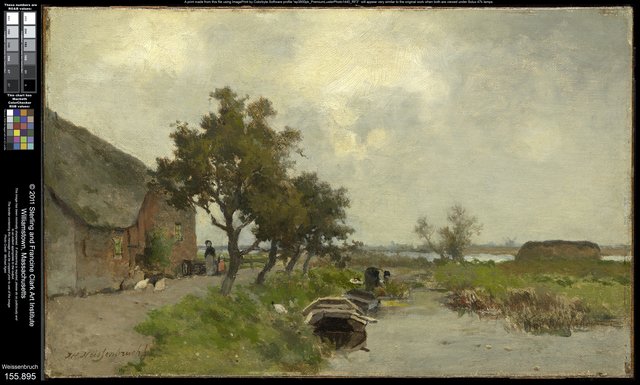 Washing Clothes by Johan Hendrik Weissenbruch