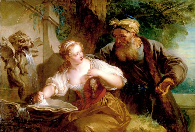 The Amorous Proposal by François Lemoyne