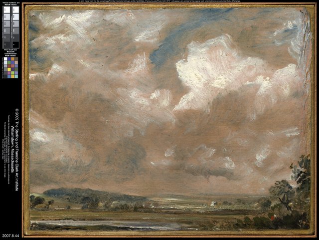 Harnham Ridge, Salisbury by John Constable