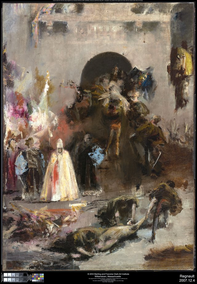 Scene from the Spanish Inquisition by Henri Regnault