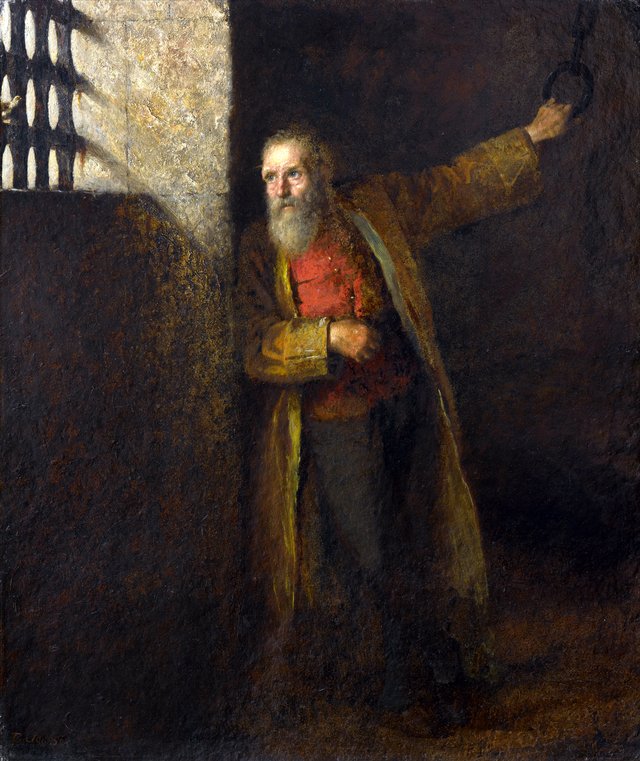 A Prisoner of the State by Eastman Johnson