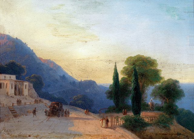 A Summer’s Day in Crimea by Ivan Aivazovsky