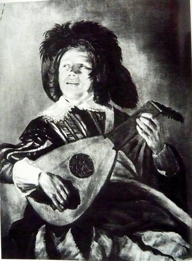Lute player by Judith Leyster