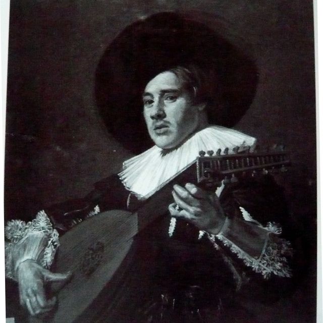 Portrait of a Lutenist by Judith Leyster