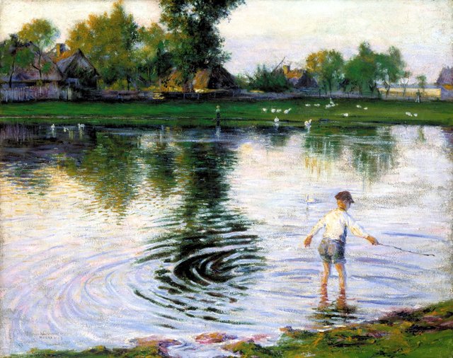 Mokra Wieś by Władysław Podkowiński