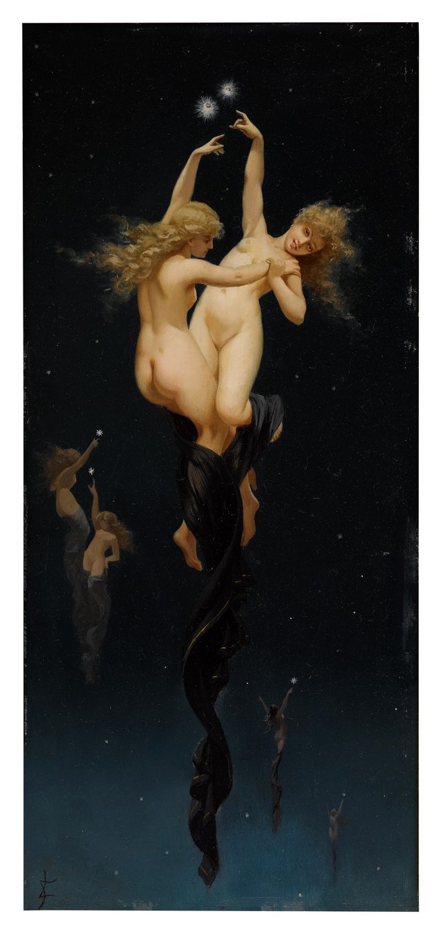 Twin Stars by Luis Ricardo Falero