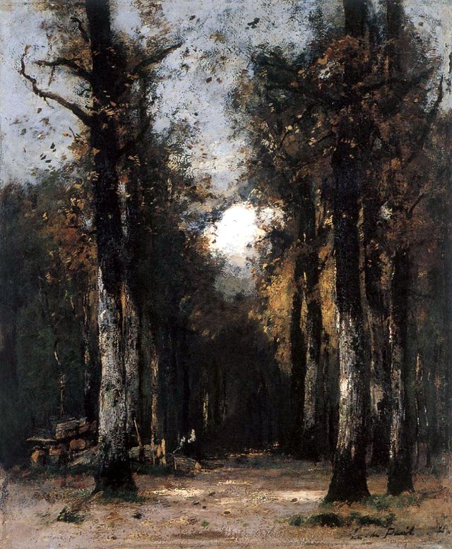 Depths of the Forest by László Paál