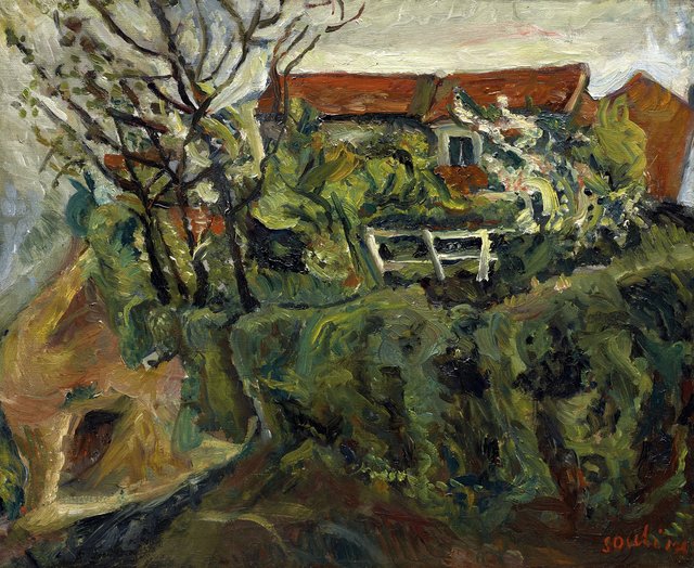 Homes in a Landscape by Chaïm Soutine
