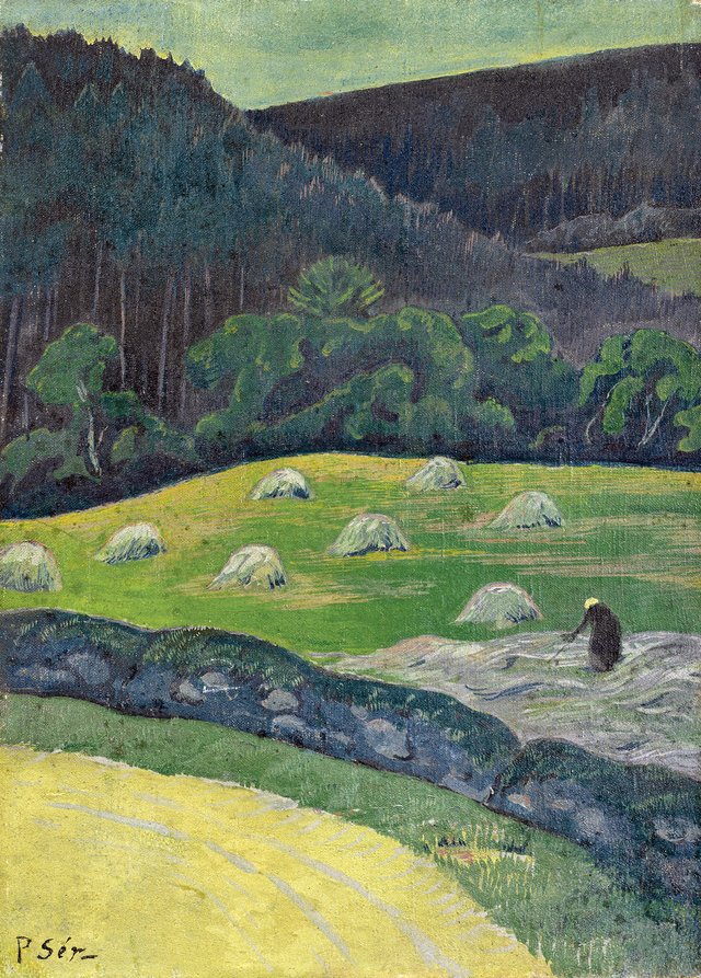 Farmer in the Field by Paul Sérusier