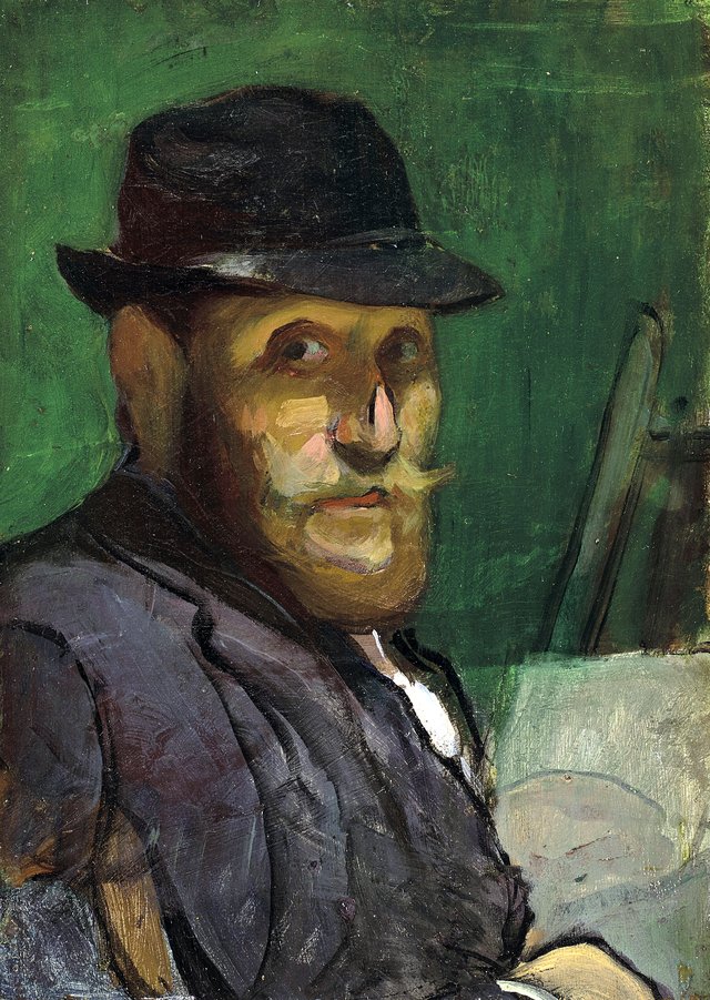 Self-portrait at the Easel by Louis Anquetin