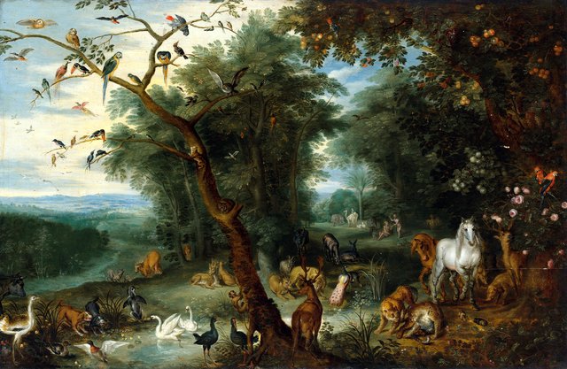 Paradise by Jan Brueghel the Younger