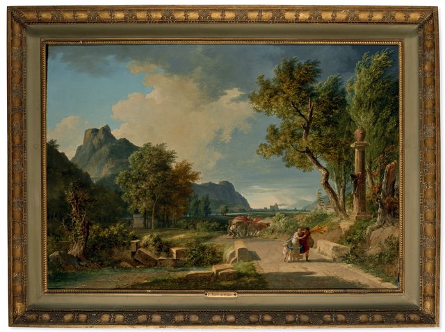 The gale by Pierre-Henri de Valenciennes
