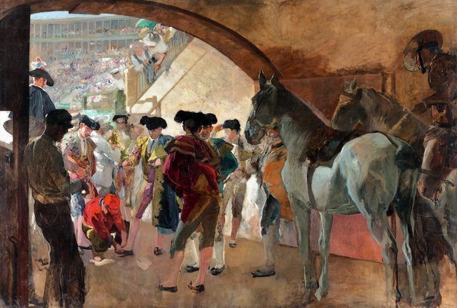 Before the Bullfight by Joaquín Sorolla