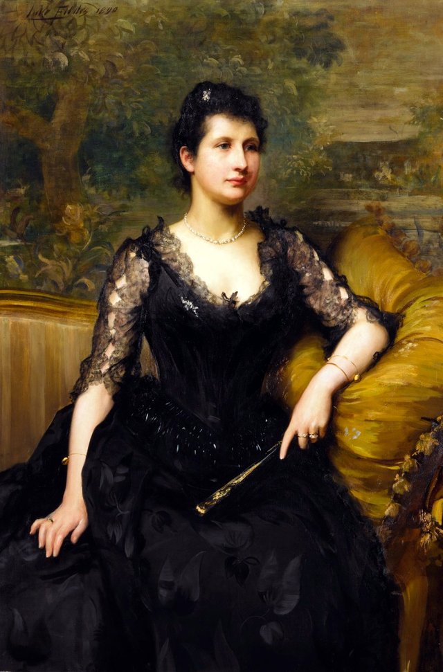 Mrs. Robert Borwick by Luke Fildes