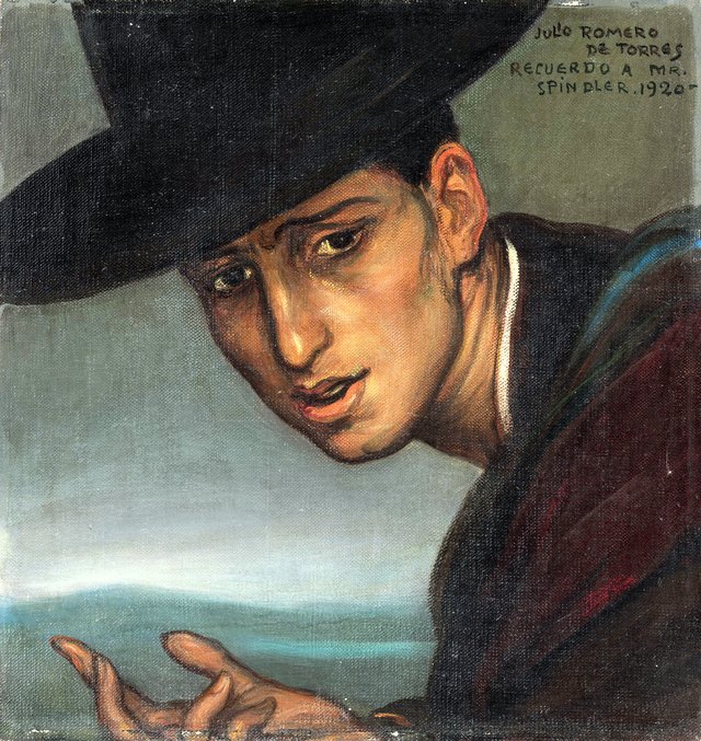 Portrait of a Rafael Romero, the artist's son by Julio Romero de Torres