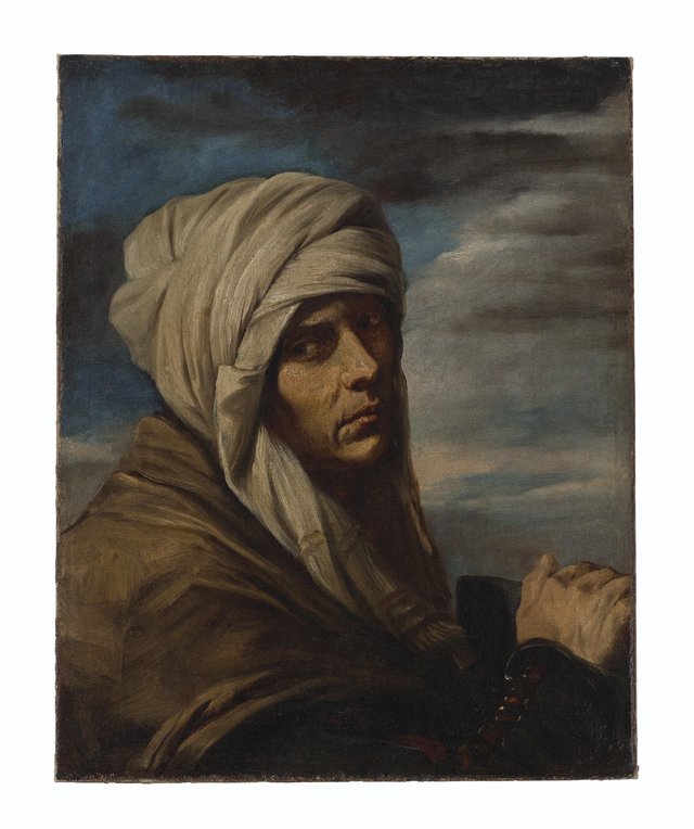 A man wearing a turban by Pier Francesco Mola